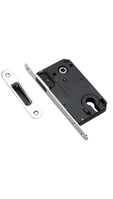Защёлка межкомнатная под цилиндр магнитная ADDEN BAU KEY MAG 5085 CHROME Хром