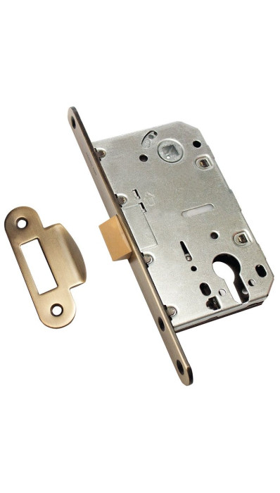Защелка межкомнатная бесшумная ADDEN BAU KEY 418 BRONZE Бронза