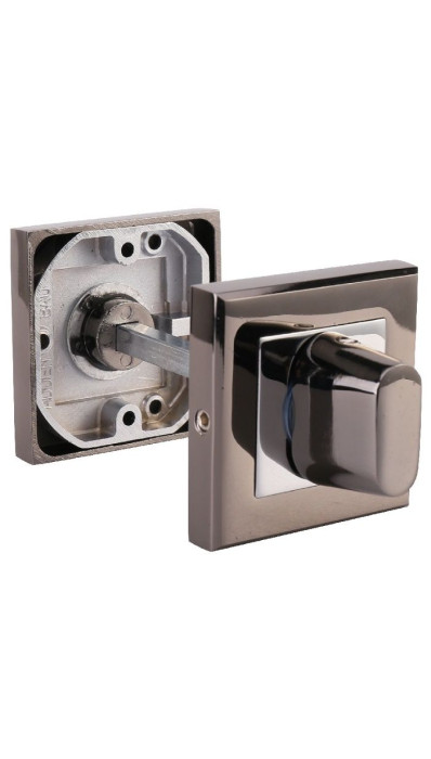 Фиксатор поворотный ADDEN BAU WC Q003 BLACK NICKEL черный никель / хром