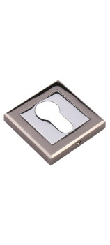 Накладки под цилиндр ADDEN BAU SC Q001 BLACK NICKEL черный никель / хром