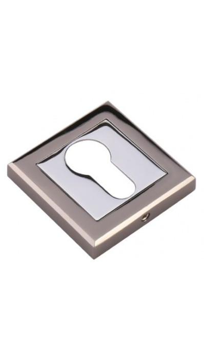Накладки под цилиндр ADDEN BAU SC Q001 BLACK NICKEL черный никель / хром