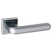 Дверная ручка на квадратной розетке ADDEN BAU PIEZA Q360 SATIN CHROME хром