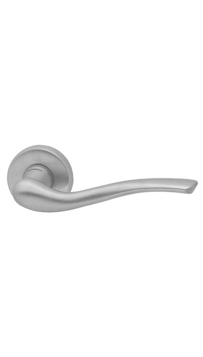 Ручка дверная на круглой розетке MANDELLI S71 SOPHI S71 26D матовый хром