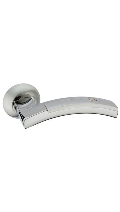 Дверная ручка на круглой розетке ADDEN BAU Art A154-05 Chrome xром