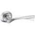Дверная ручка на круглой розетке ADDEN BAU Legend A123 Chrome хром