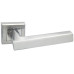 Дверная ручка на квадратной розетке ADDEN BAU Virata Q306 Satin chrome хром