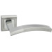Дверная ручка на квадратной розетке ADDEN BAU Arco Q305 Satin chrome хром