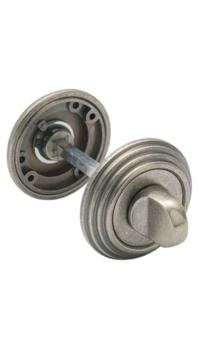 Фиксатор поворотный ADDEN BAU WC V003 Aged silver состаренное серебро