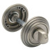 Фиксатор поворотный ADDEN BAU WC V003 Aged silver состаренное серебро