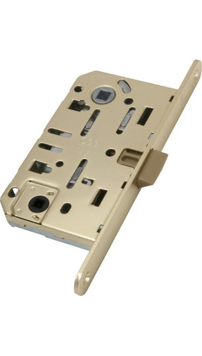B01102.50.03 Замок межкомнатный (тех. упак.) WC AGB MEDIANA EVOLUTION (золото)