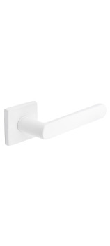 Дверная ручка Extreza Hi-Tech Slim AQUA (Аква) 113 R11 белый матовый F26