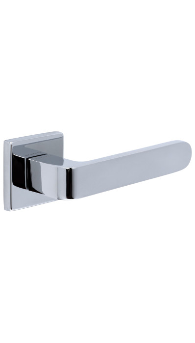 Дверная ручка Extreza Hi-tech Slim RUBI 121 на розетке R11 полированный хром F04 Дверная ручка Extreza Hi-tech Slim RUBI 121 на розетке R11 полированный хром F04