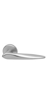 Ручка дверная на круглой розетке MANDELLI 381 ZOE 26D матовый хром