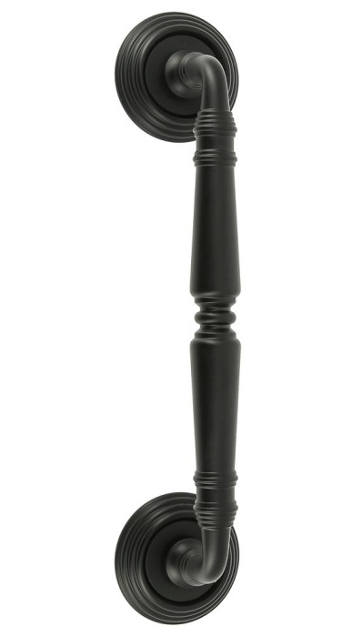 Дверная ручка скоба Extreza PETRA S 304 (Петра) R05 черный матовый F22