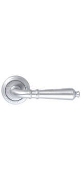 Extreza PETRA (Петра) 304 дверная ручка на розетке R01, цвет матовый хром F05