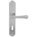 Дверная ручка Extreza Piero (Пьеро) 326 на планке PL01 KEY матовый хром F05