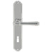 Дверная ручка Extreza Piero (Пьеро) 326 на планке PL01 KEY полированный хром F04