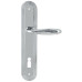 Дверная ручка Extreza VIGO (Виго) 324 на планке PL05 KEY полированный хром F04 Дверная ручка Extreza VIGO (Виго) 324 на планке PL05 KEY полированный хром F04