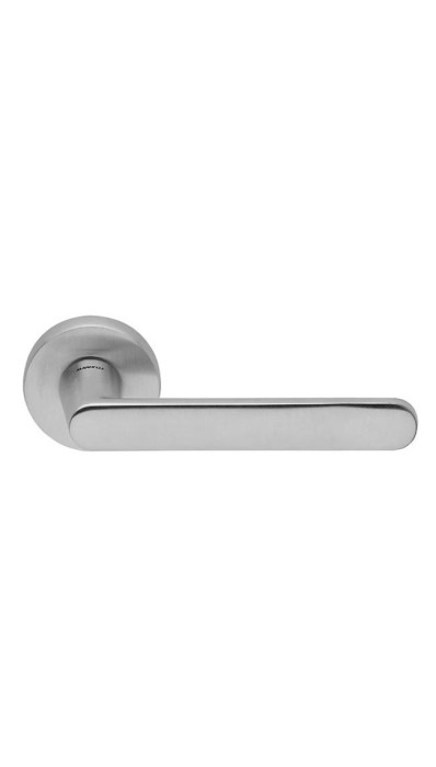 Ручка дверная на круглой розетке MANDELLI 1301 ZANTE 26D матовый хром