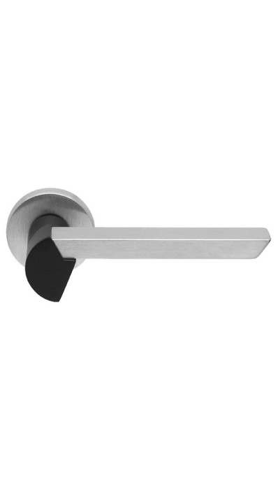 Ручка дверная на круглой розетке MANDELLI 1151 SPY 26D матовый хром