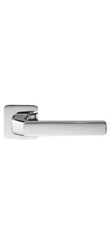 Ручка дверная на квадратной розетке MANDELLI 1601 FENIX 26 хром