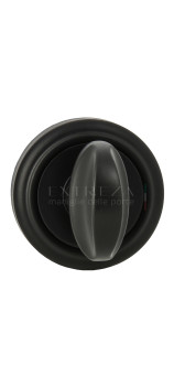 Фиксатор поворотный Extreza WC R01 черный матовый F22