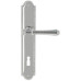 Дверная ручка Extreza PIERO (Пиеро) 326 на планке PL03 KEY полированный хром F04