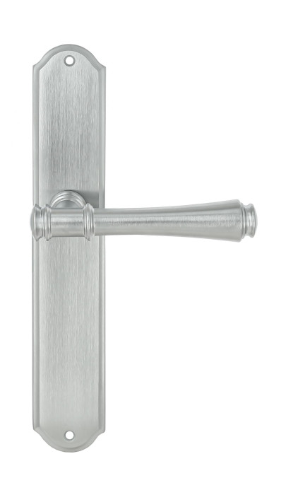Дверная ручка Extreza PIERO (Пиеро) 326 на планке PL01 матовый хром F05 Дверная ручка Extreza PIERO (Пиеро) 326 на планке PL01 матовый хром F05