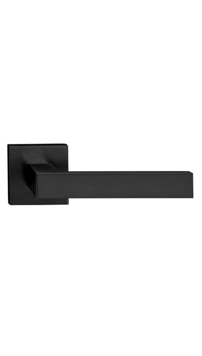Дверная ручка Tupai Square 2275 Q матовый черный (142)