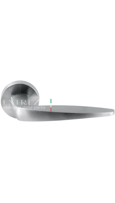 Дверная ручка Extreza Hi-Tech ODRI (Одри) 103 R12 матовый хром F05 Дверная ручка Extreza Hi-Tech ODRI (Одри) 103 R12 матовый хром F05