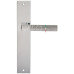 Дверная ручка Extreza Hi-Tech FIORE (Фьоре) 110 на планке PL11 матовый хром / хром F05 / F04 Дверная ручка Extreza Hi-Tech FIORE (Фьоре) 110 на планке PL11 матовый хром / хром F05 / F04