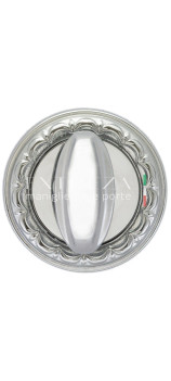 Фиксатор поворотный Extreza WC R02 полированный хром F04