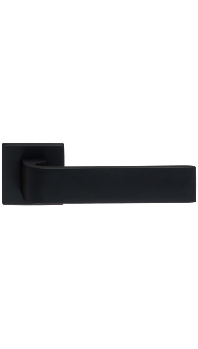 Дверная ручка Extreza Hi-tech SLIM SOUND (Саунд) 106 на квадратной розетке R11 черный F22 Дверная ручка Extreza Hi-tech SLIM SOUND (Саунд) 106 на квадратной розетке R11 черный F22