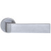 Дверная ручка Extreza Hi-tech SLIM SOUND (Саунд) 106 на круглой розетке R12 матовый хром F05 Дверная ручка Extreza Hi-tech SLIM SOUND (Саунд) 106 на круглой розетке R12 матовый хром F05