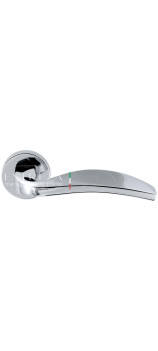 Дверная ручка Extreza Hi-Tech TORI (Тори) 101 R12 полированный хром F04