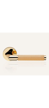 Дверная ручка LINEA CALI GRIP 1705 RO 023 OZ полированное золото