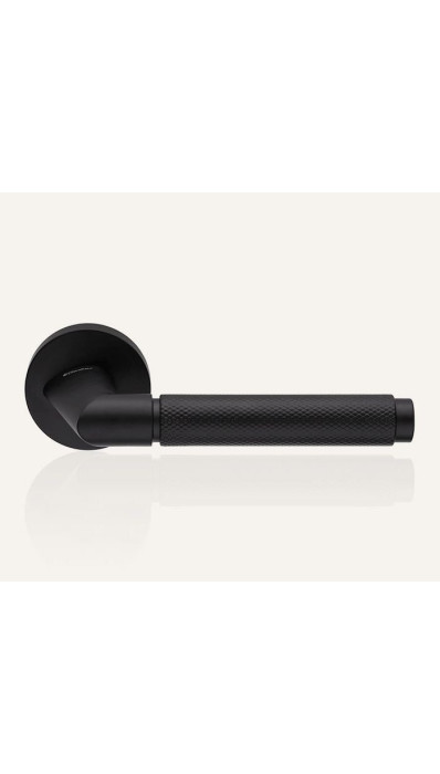 Дверная ручка LINEA CALI GRIP 1705 RO 023 VE матовый черный Дверная ручка LINEA CALI GRIP 1705 RO 023 VE матовый черный