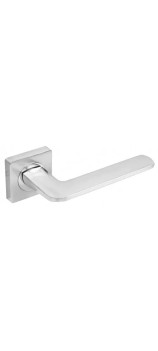 Дверная ручка FANTOM FE 475-40 SN/NP никель матовый / хром