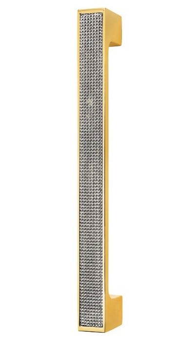 Ручка дверная скоба Linea Cali ZEN 1157 MN 285 OZ золото 24K глянцевое Ручка дверная скоба Linea Cali ZEN 1157 MN 285 OZ золото 24K глянцевое
