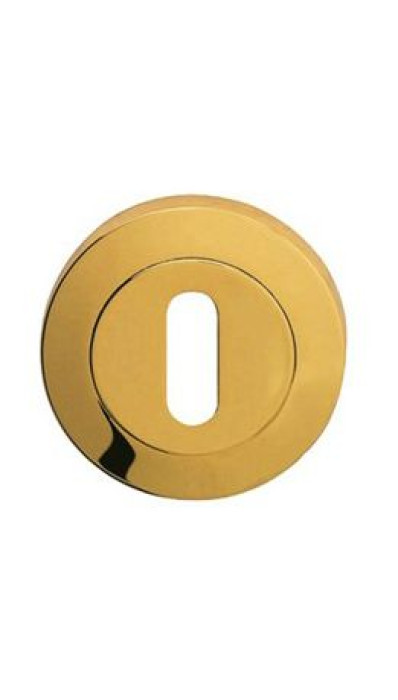 Накладка дверная под ключ буратино Linea Cali 102 PAT OZ золото 24K глянцевое