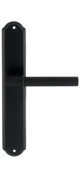 Дверная ручка Extreza NUVO 125 на планке PL01 черный F22