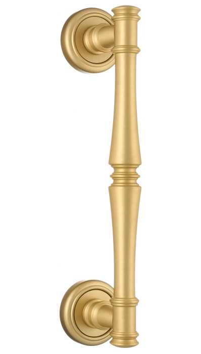 Ручка дверная скоба Extreza PIERO (Пьеро) 326 R01 матовая латунь F02