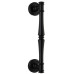 Ручка дверная скоба Extreza PIERO (Пьеро) 326 R01 черный матовый F22 Ручка дверная скоба Extreza PIERO (Пьеро) 326 R01 черный матовый F22