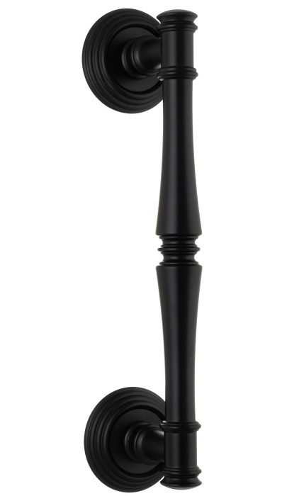 Ручка дверная скоба Extreza PIERO (Пьеро) 326 R05 черный матовый F22