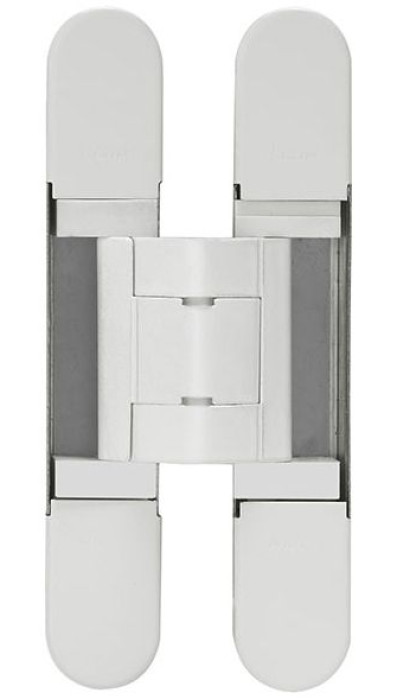 Дверная петля скрытой установки Ceam с 3D регулировкой 1429 BIA белый (35-54 кг)