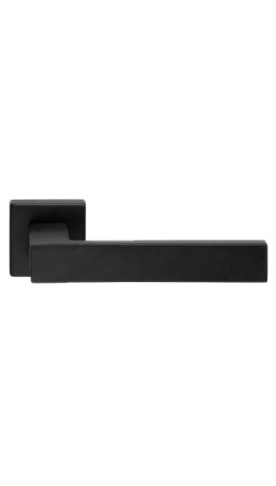 Дверная ручка LINEA CALI на квадратной розетке CORNER 505 RO 024 VE матовый черный Дверная ручка LINEA CALI на квадратной розетке CORNER 505 RO 024 VE матовый черный