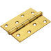 Петля универсальная Rucetti RS 100X75X2,5-4BB SG матовое золото