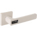 Дверная ручка ORO&ORO 933-13 на квадратном основании WHITE/GREY