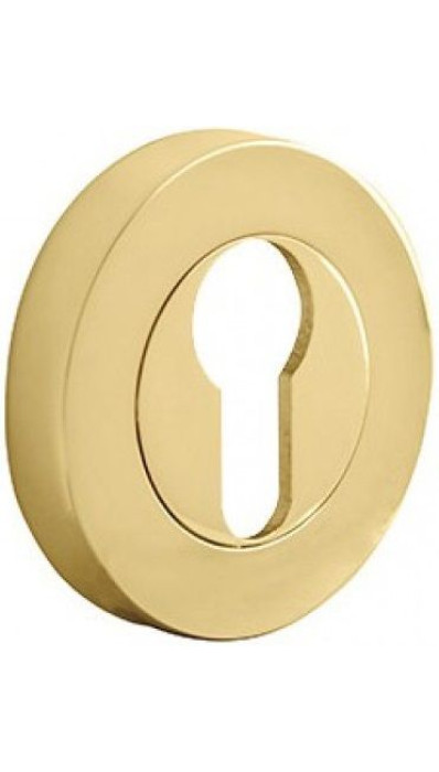 Накладка под цилиндр на круглом основании ORO&ORO ET 15 GP латунь блестящая Накладка под цилиндр на круглом основании ORO&ORO ET 15 GP латунь блестящая
