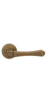 Дверная ручка на круглом основании ORO&ORO 904-15 TCF кофе tiger
